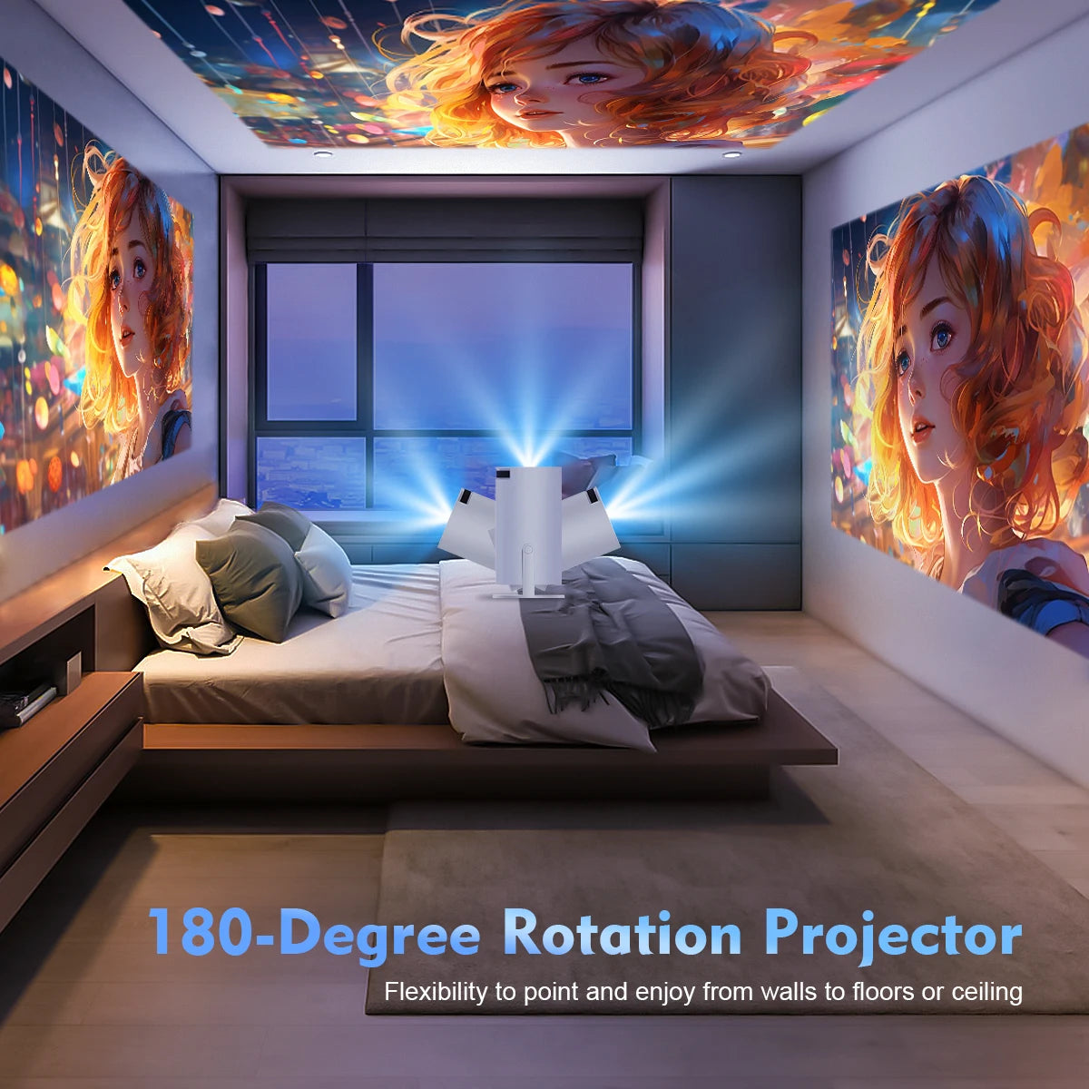 Projector - Home Cinema Outdoor Projector