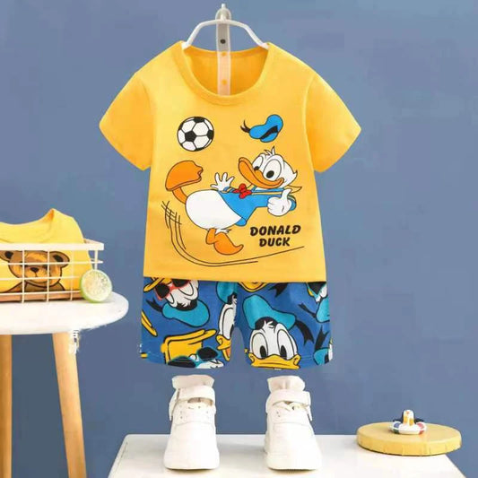 1 2 3 year Baby Clothing Girls Boys Cotton Suit for Children Two Clothes Sets for Babies , New born Baby Clothes